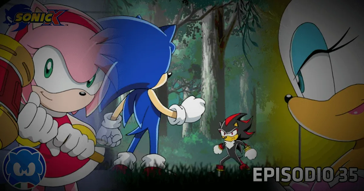 Sonic X [JAP SUB ITA] Ep. 35 - Fuga da Prison Island title card