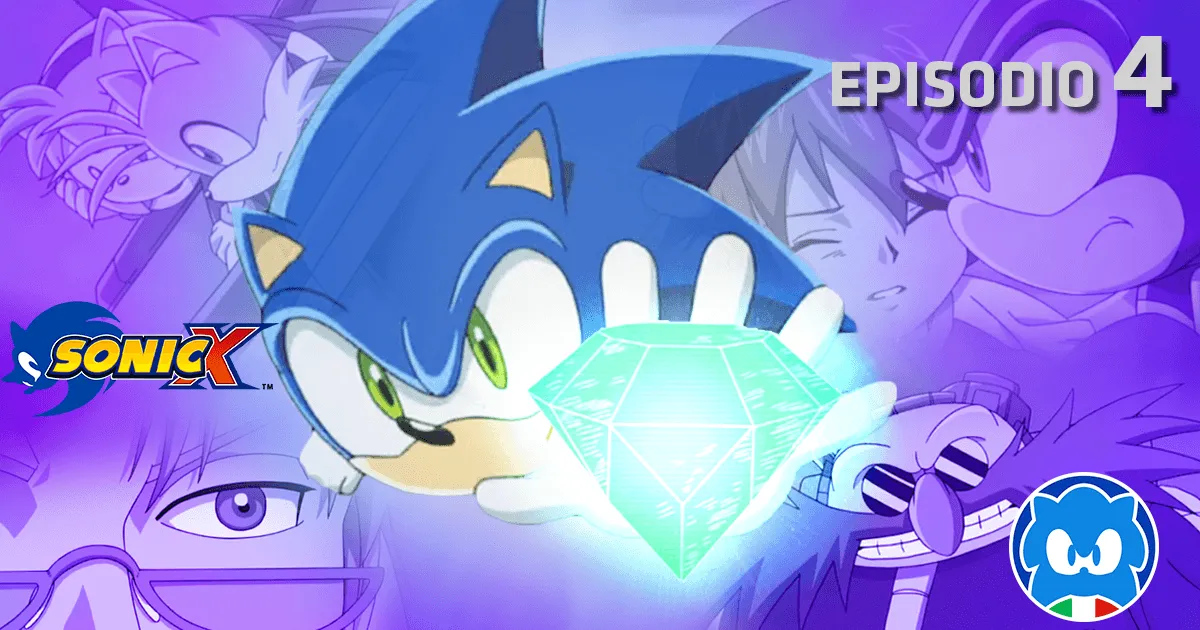 Sonic X [JAP SUB ITA] Ep. 04 - Alla ricerca del Chaos Emerald title card