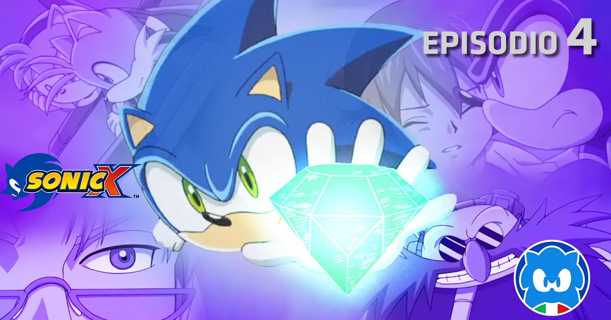 Sonic X [JAP SUB ITA] Ep. 04 - Alla ricerca del Chaos Emerald title card