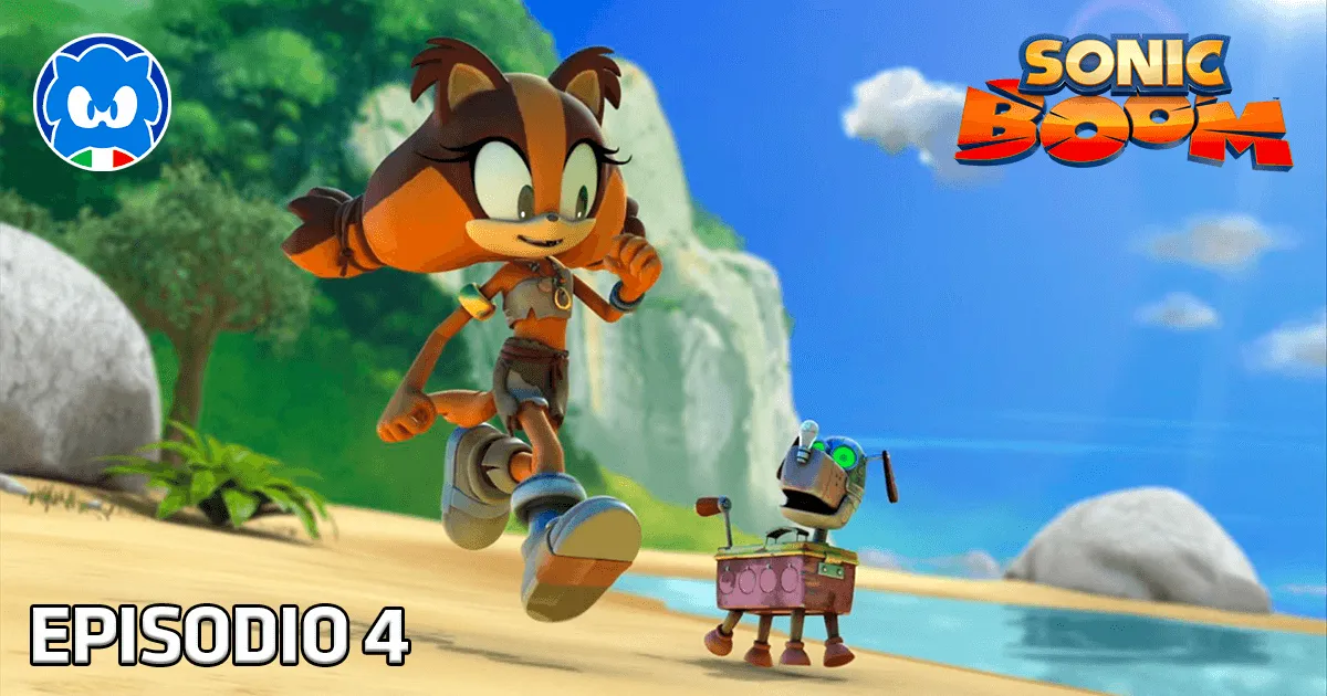Sonic Boom [SUB ITA] 1.04 - Buster title card
