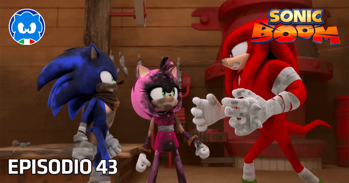 Sonic Boom [SUB ITA] 1.43 - Un Incendio in Officina title card