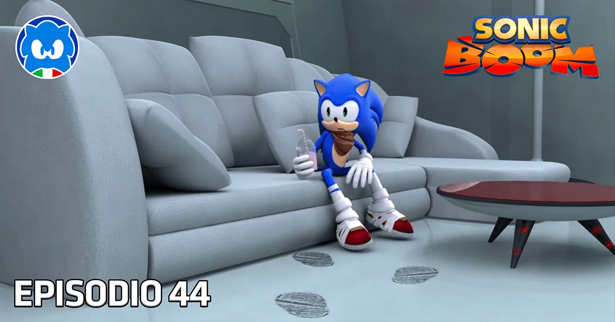 Sonic Boom [SUB ITA] 1.44 - Non Sono Stato Io, è Stato il Riccio con un Braccio Solo title card