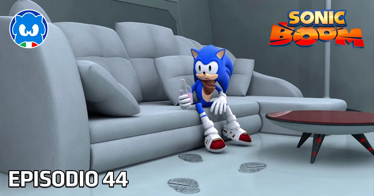 Sonic Boom [SUB ITA] 1.44 - Non Sono Stato Io, è Stato il Riccio con un Braccio Solo title card