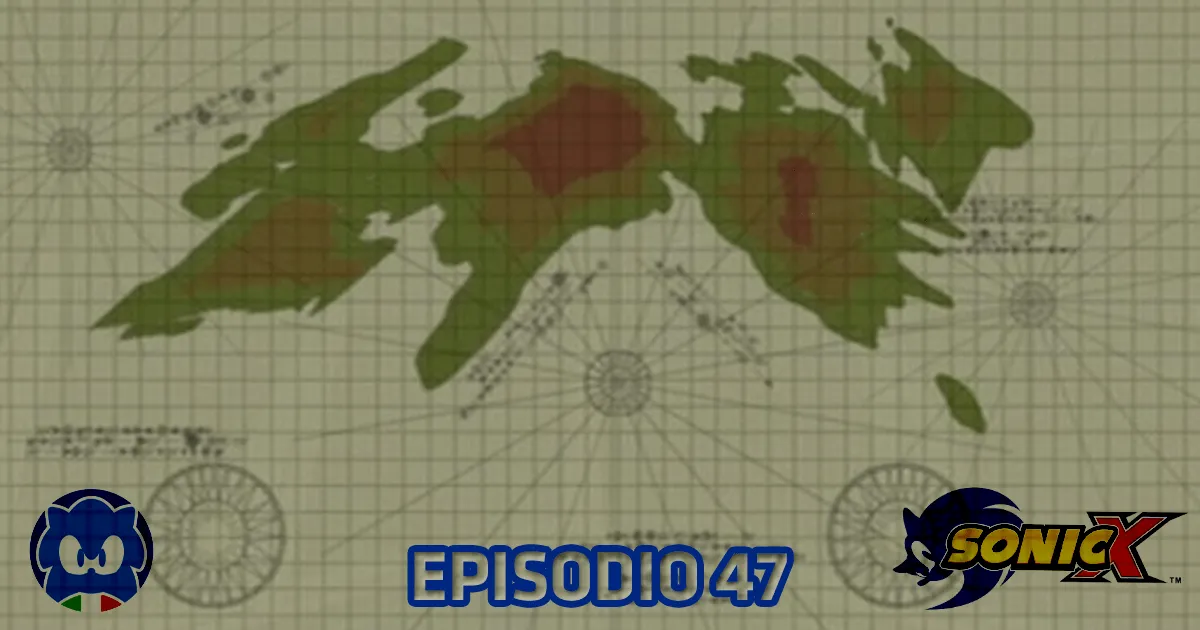 Sonic X [JAP SUB ITA] Ep. 47 - Grande Battaglia sull'Equatore!! title card