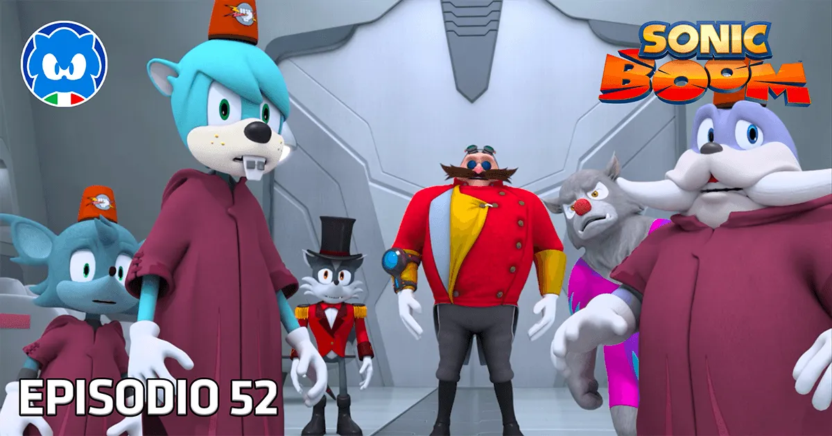 Sonic Boom [SUB ITA] 1.52 - Ci Vuole un Villaggio per Sconfiggere un Riccio title card