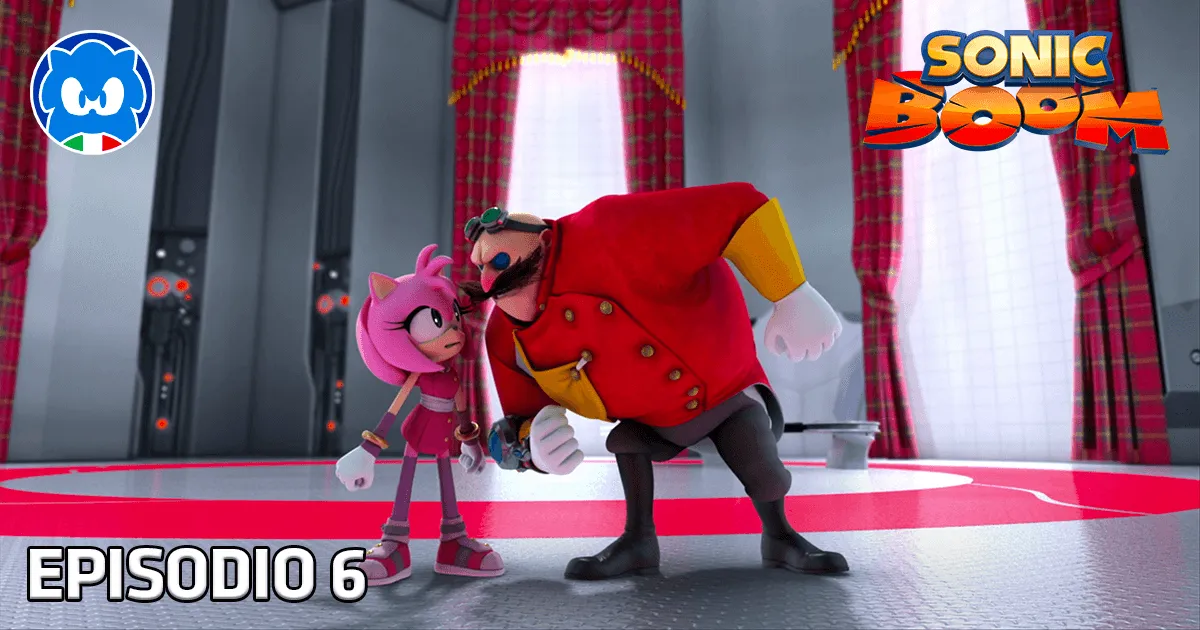 Sonic Boom [SUB ITA] 1.06 - Fortezza di squallitudine title card