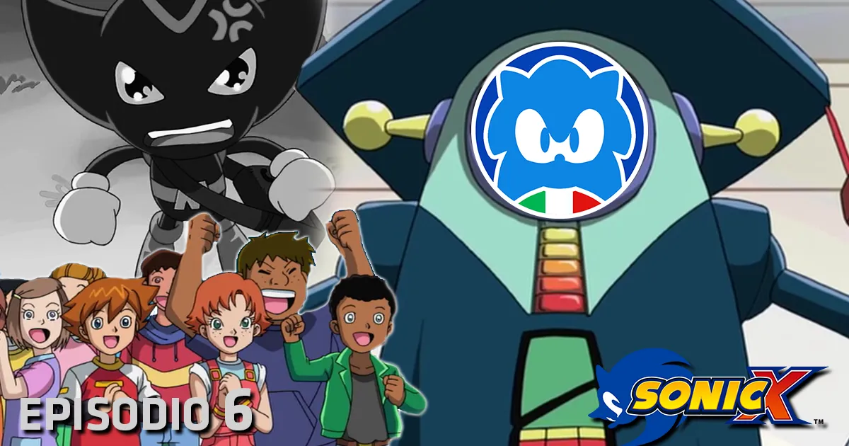 Sonic X [JAP SUB ITA] Ep. 06 - Competizione avvincente! School Wars! title card