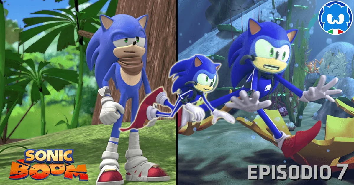 Sonic Boom [SUB ITA] 2.07 - Tra Sonic e il fare c'è di mezzo il mare