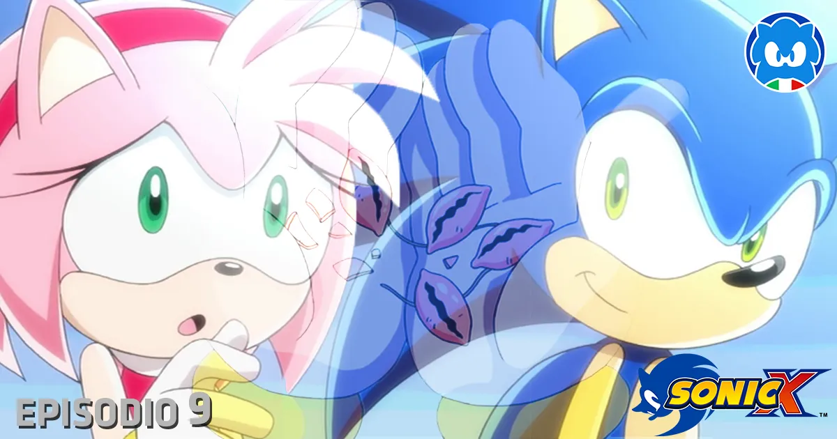 Sonic X [JAP SUB ITA] Ep. 09 - Amy in spiaggia title card