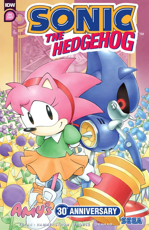 Sonic the Hedgehog: Amy's 30th Anniversary Special - ITA cover