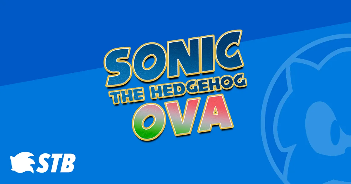 Sonic the Hedgehog OVA in italiano title card