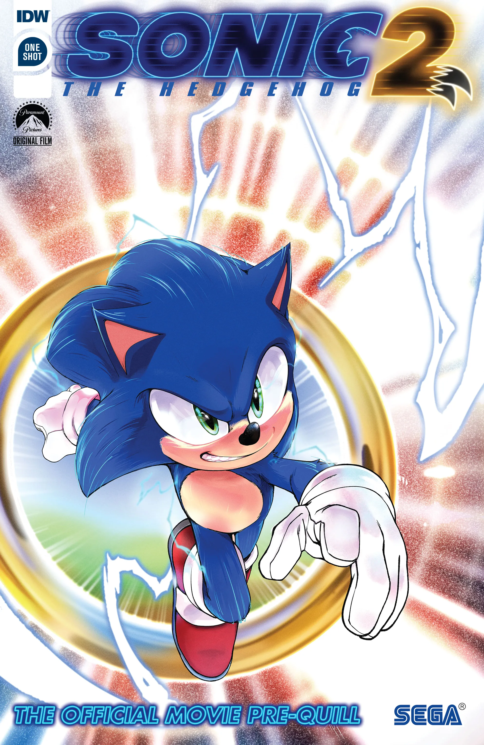 Sonic the Hedgehog 2 - The Official Movie Pre-Quill - ITA cover