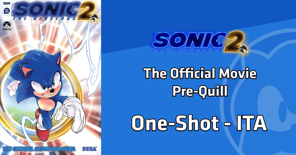 Sonic the Hedgehog 2 - The Official Movie Pre-Quill - ITA