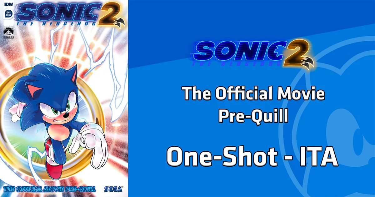Sonic the Hedgehog 2 - The Official Movie Pre-Quill - ITA