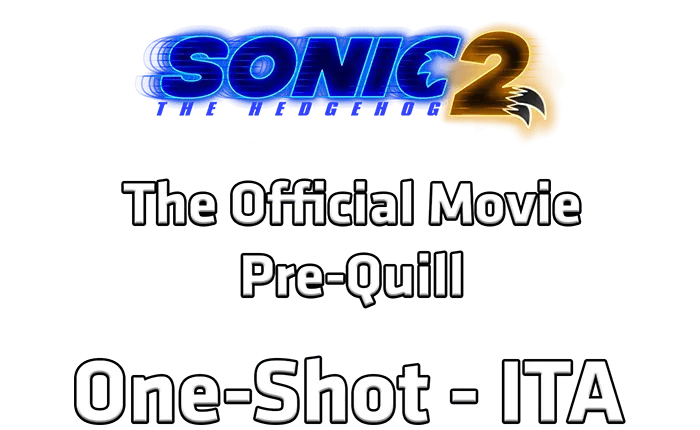 Sonic the Hedgehog 2 - The Official Movie Pre-Quill - ITA titolo