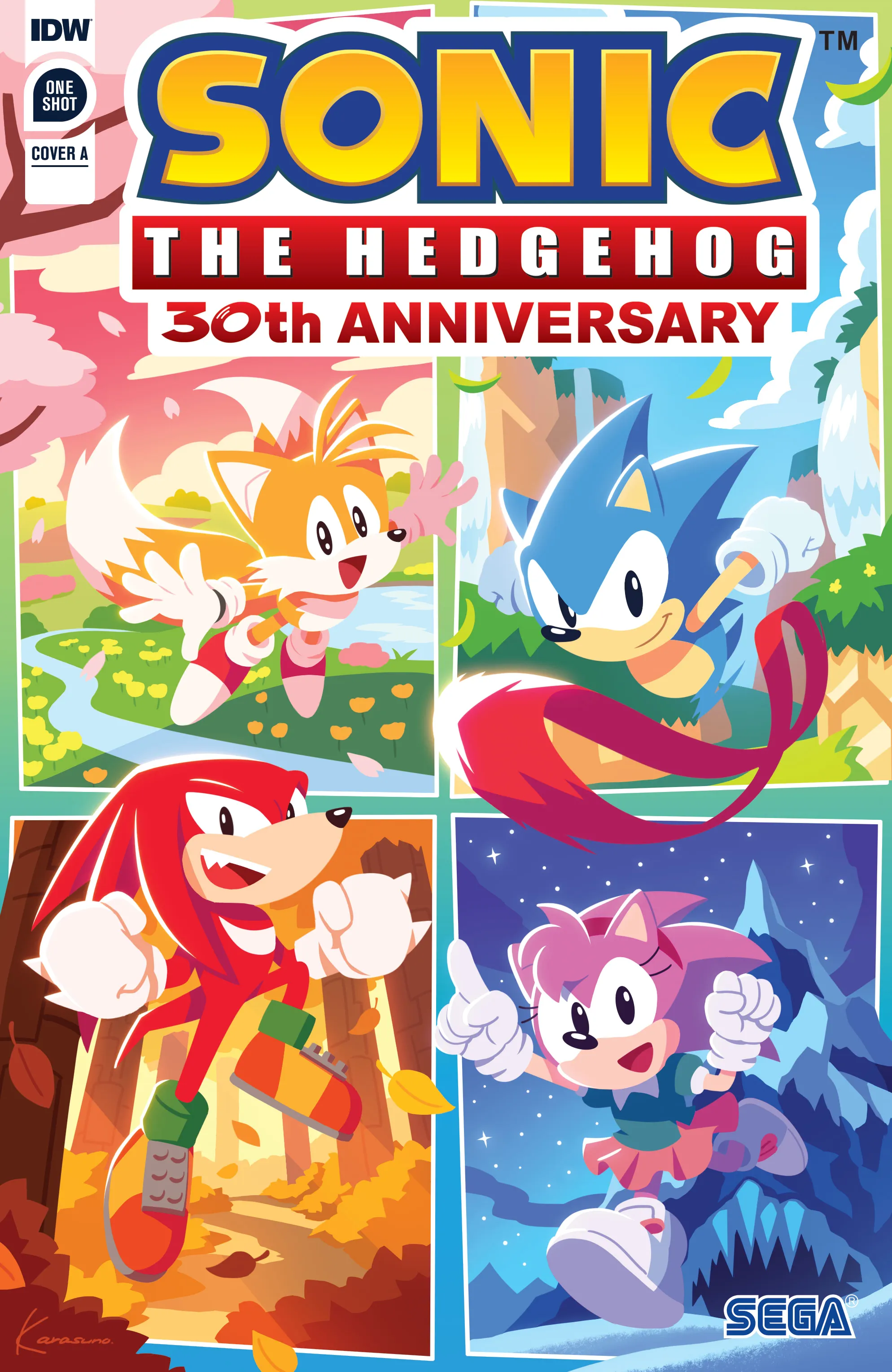 Sonic the Hedgehog 30th Anniversary Special (IDW) - ITA cover