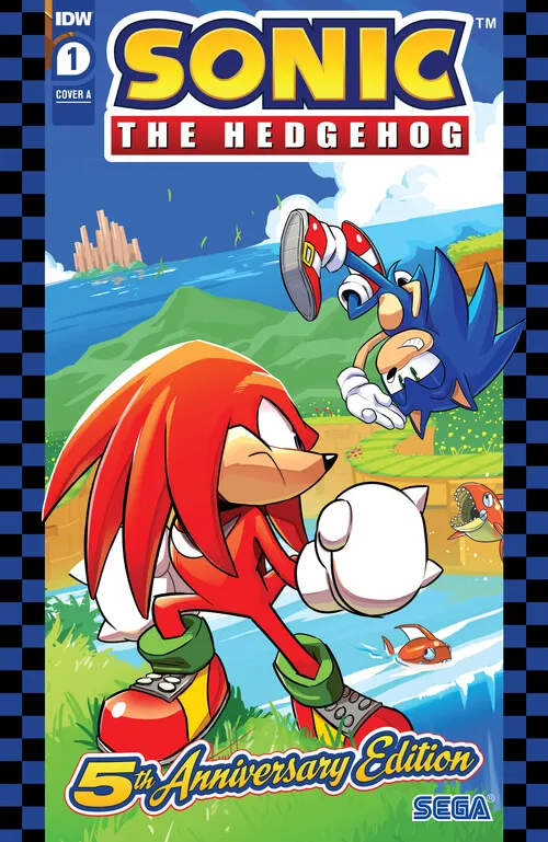Sonic the Hedgehog - 5th Anniversary Edition #1 (IDW) - ITA cover