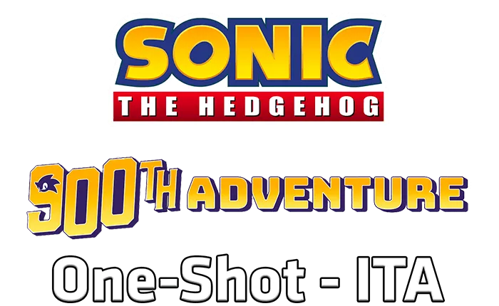 Sonic the Hedgehog's 900th Adventure One-Shot - ITA titolo