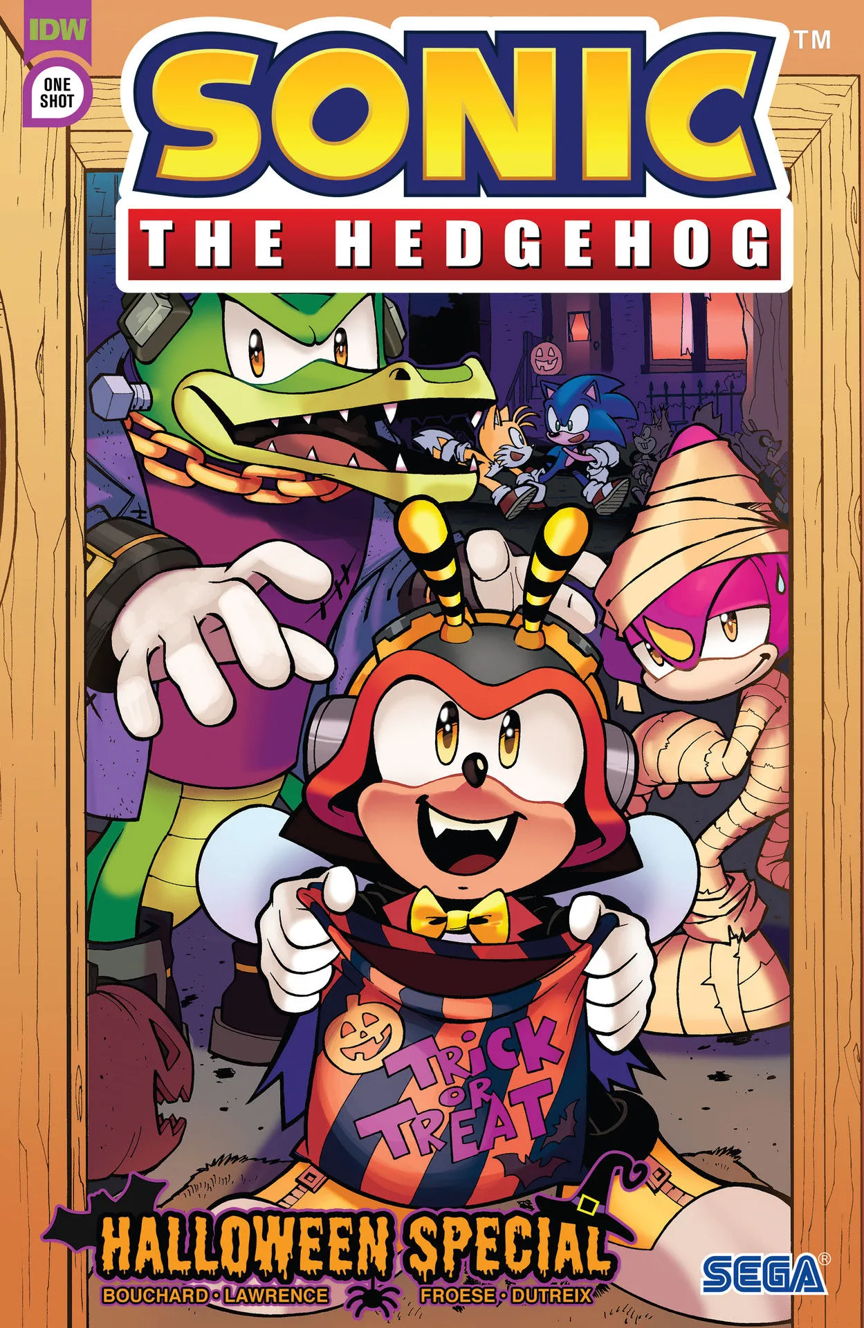 Sonic the Hedgehog - Halloween Special - ITA cover