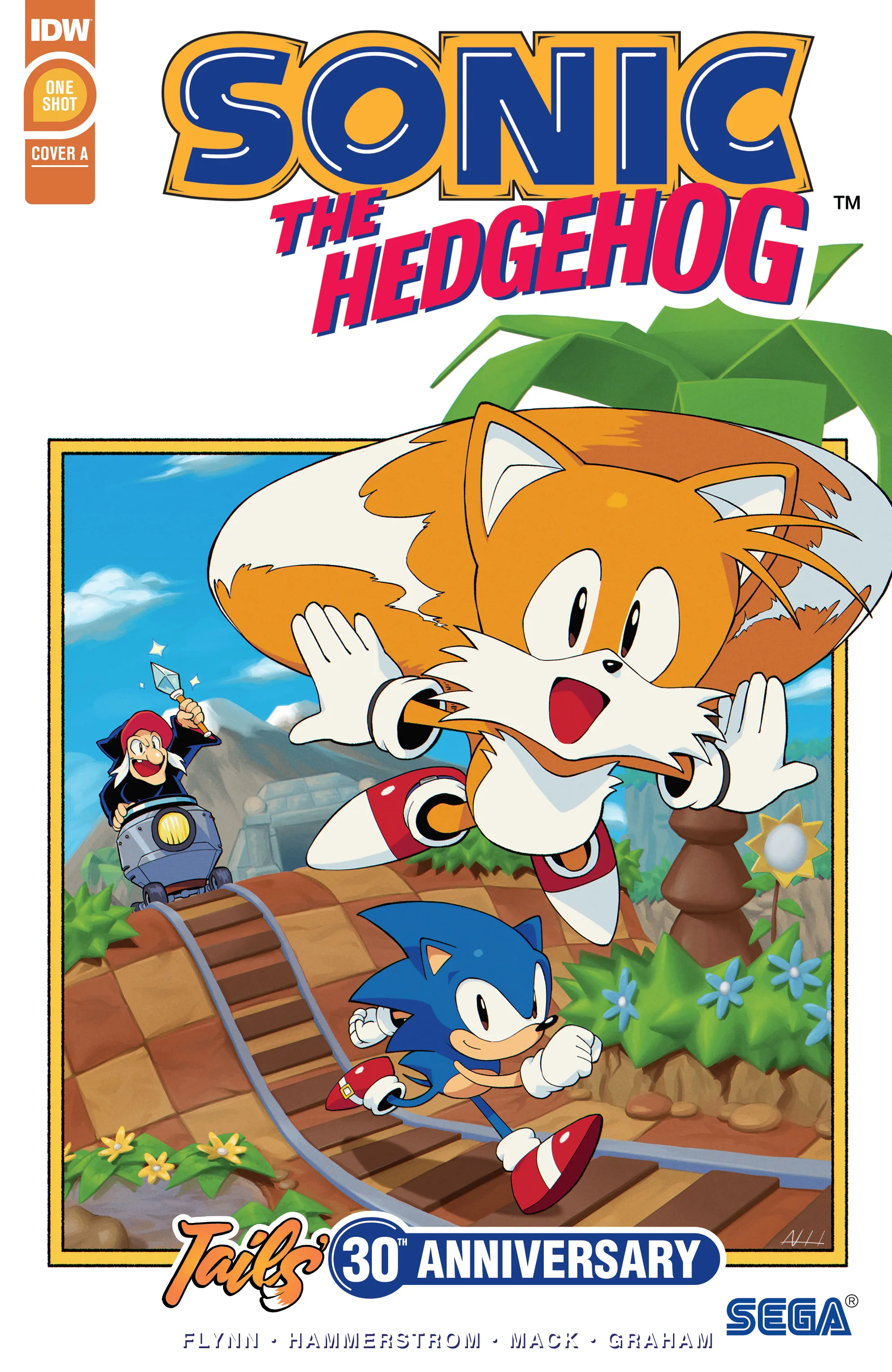 Sonic the Hedgehog: Tails' 30th Anniversary Special (IDW) - ITA cover