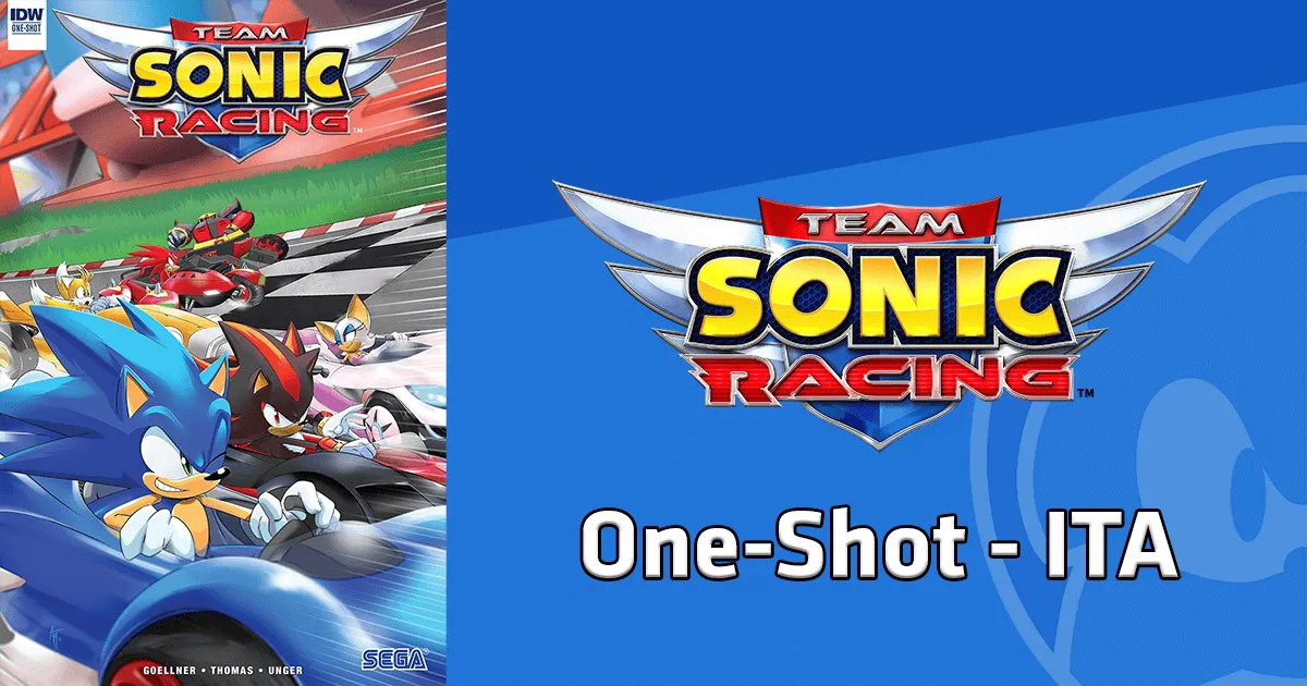 Team Sonic Racing (IDW) One-Shot - ITA