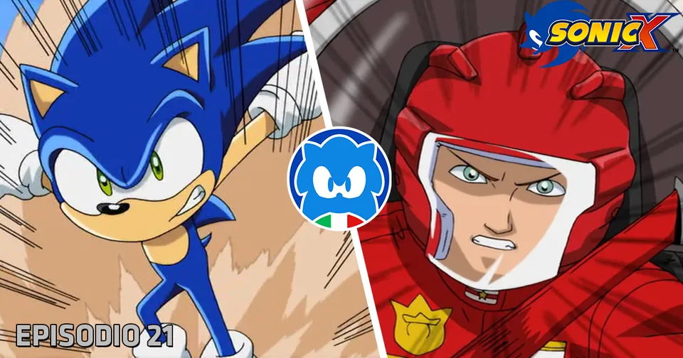 Sonic X [JAP SUB ITA] Ep. 21 – Gara di velocità! Sonic vs Sam!